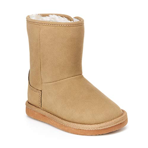 Simple Joys by Carter's Girl's Simple Joys by Carters Kai Girl's Winter Boot Boot, KHAKI, 8 M US Toddler