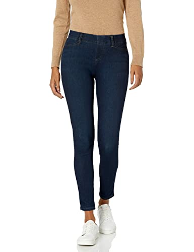 Amazon Essentials Women's Pull-On Stretchy Knit Jegging (Available in Plus Size), Dark Wash, Medium