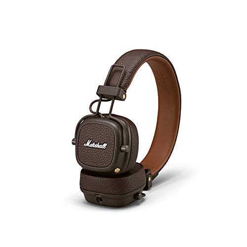 Marshall Major III Bluetooth Wireless On Ear Headphones with Mic (Brown)