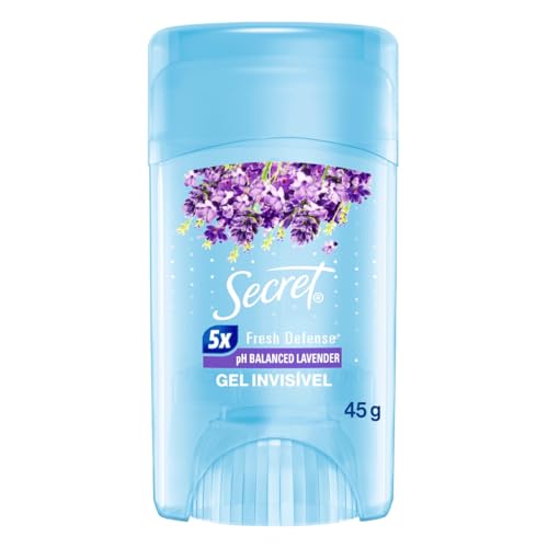 Secret Desodorante Antitranspirante em Gel Ph Balanced Lavender, Lavanda 45g