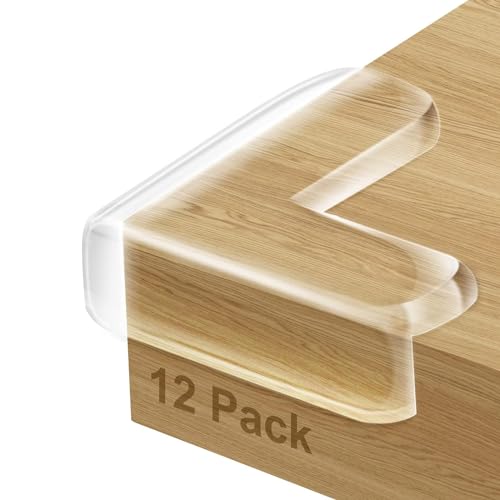 Corner Protectors Baby 12 Pack Safety Bumpers Clear