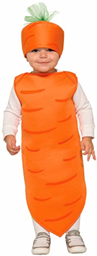 Rubies Carrot Costume for Toddlers, Unisex Toddler