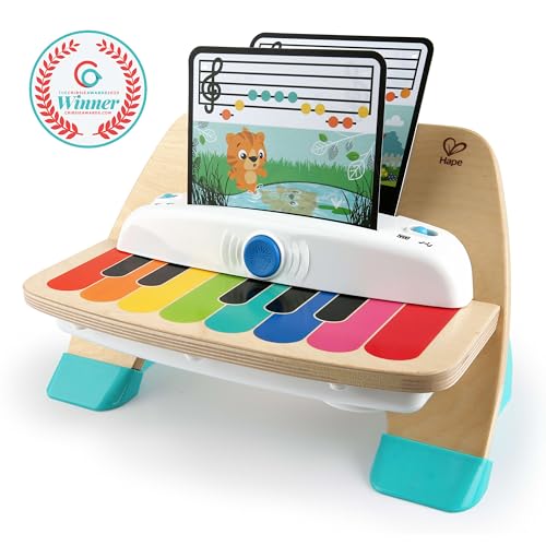Baby Einstein and Hape Magic Touch Piano Wooden Musical Toddler Toy, Age 6 Months and UpVanplay Kids Guitar Set - Monte