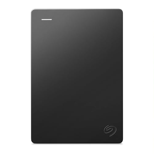 Unidad de disco duro externo portátil Seagate de 2 TB con puerto USB 3.0 para PC, Mac, PlayStation y Xbox además de 1 año de Rescue Service
