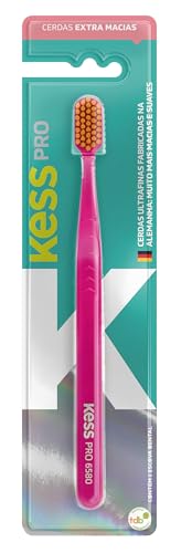 Kess Escova Dental Pro Extra Macia Multicor