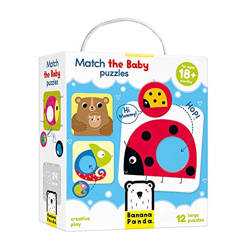 Banana Panda Match The Baby Toddler Puzzle