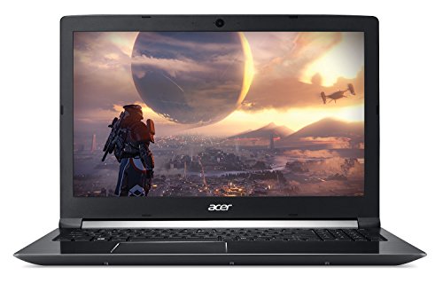 Acer Aspire 7 Gaming Laptop, 15.6" Full HD, Intel 6-Core i7-8750H, NVIDIA GeForce GTX 1050 Ti 4GB, 8GB DDR4, 128GB SSD, 1TB HDD, HDMI 2.0, Fingerprint