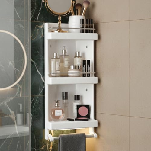 Plastic BRC-817 Prince Corner Cabinet Shelf (White)