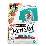 Purina Beneful Incredibites With Farm-Raised Beef Natural Small Breed Dry Dog Food With Added Vitamins, Minerals and Nutrients - (Pack of 4) 3.5 lb. Bags