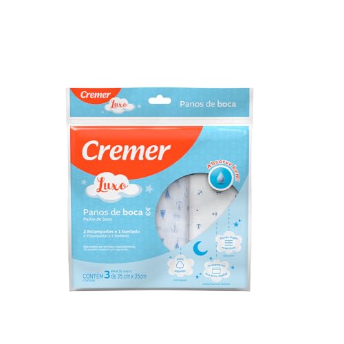 Cremer Pano Boca 35 X 35 Menino Pc 3 Unidades!
