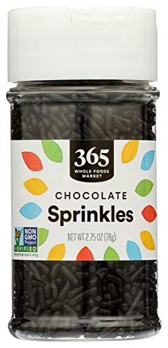 365 by Whole Foods Market, Chocolate Sprinkles, 2.75 Ounce