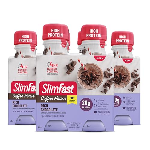SlimFast Rich Chocolate Advanced Energy Meal Replacement Shake Best