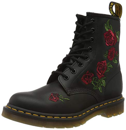 Dr. Martens Women's 1460 Vonda Fashion Boot, Black Softy T, 7