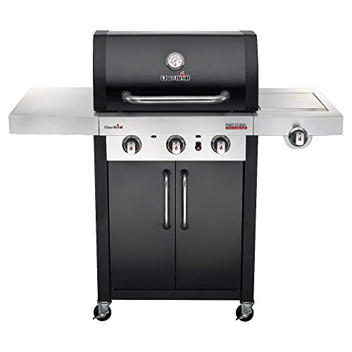 (-18%) Char-Broil Professional 3400B - 3 Brenner Gasgrill mit Seitenbrenner, Schwarz