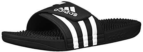 adidas Performance adissage Sandal, black/white/black, 7 M US