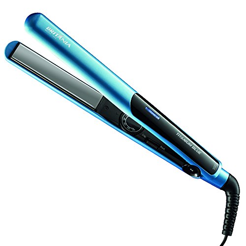 Prancha Bivolt Britnia Titanium Blue