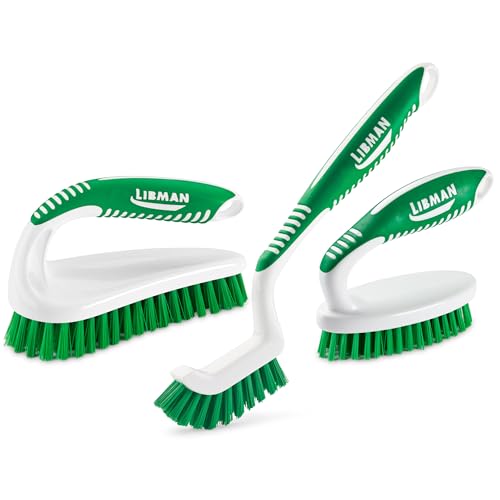Libman Scrub Kit Customer Favorite These brushes with good stiff bristles are