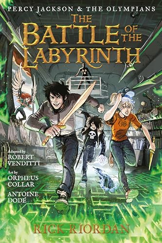 The Battle of the Labyrinth book cover