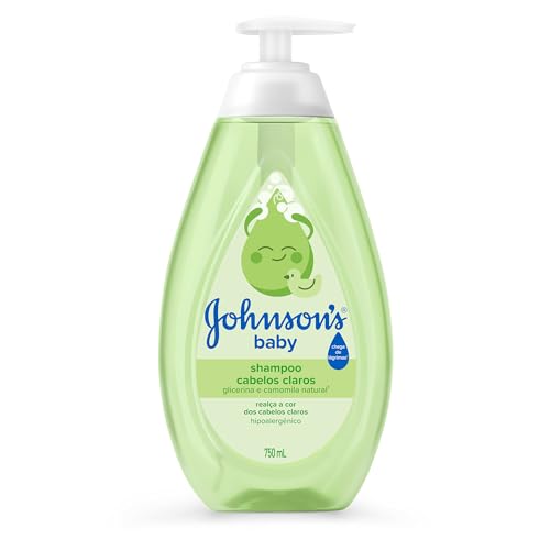 Baby Shampoo Johnson's Para Cabelos Claros | Para Bebê, 750ml