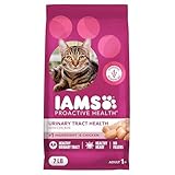 IAMS Proactive Health Dry Cat Food, Urinary Tract Health, Adult Cat Food Dry Recipe with Chicken, 7 lb. Bag