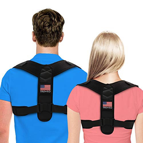 Truweo Posture Corrector for Men and Women Upper Back Brace