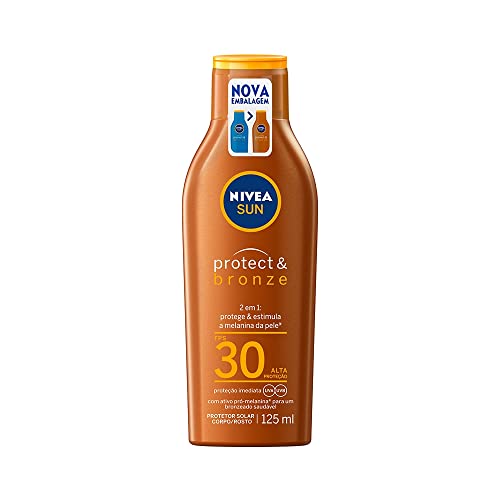 Protetor Solar NIVEA Sun Protect e Bronze, FPS 30, 125ml