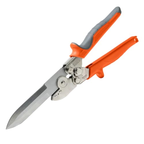 HVAC Tool, Wire Cutters and Fiberglass, Fiber Board and Flexible Duct Cutters in One Klein Tools 89554