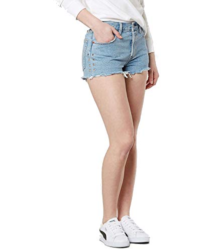 levi button fly shorts