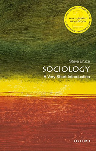 Sociology (By: Steve Bruce) cover