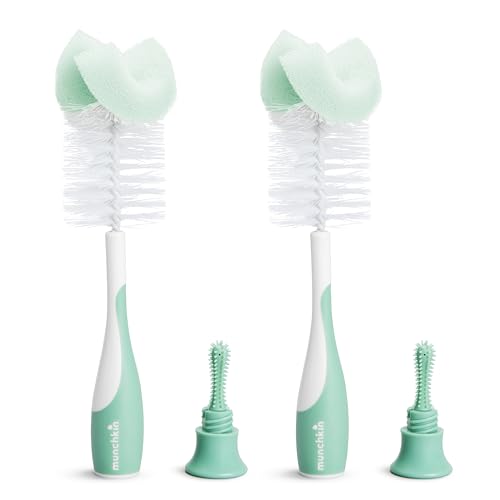 Munchkin 2-in-1 Sponge Bottle Brushes