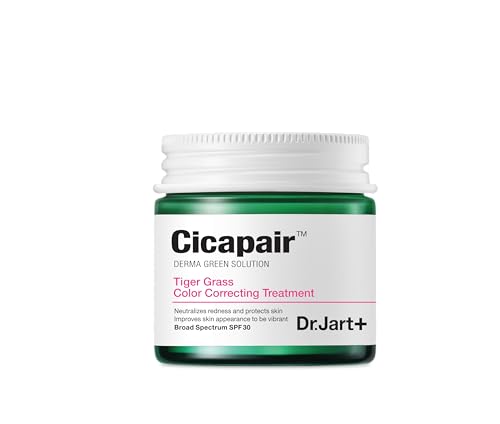Dr.Jart+ Cicapair™ Tiger Grass Color Correcting Treatment SPF 30 with Centella Asiatica | cc cream | Korean Skin Care, 1.69 Fl Oz