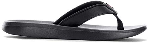 Nike Women's Bella Kai Flip Flops (5, Black/Pink)