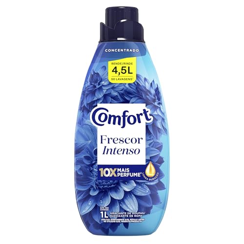 Amaciante Concentrado Comfort Frescor Intenso, 1 L