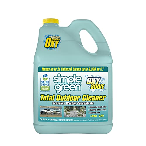 Simple Green Oxy Solve Total Outdoor Pressure Washer Cleaner 1 Gallon