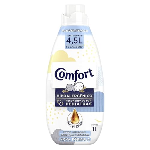Amaciante de Roupa Concentrado Puro Cuidado Comfort Frasco 1,5l
