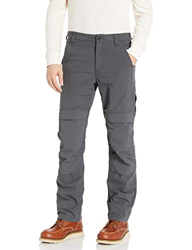 Carhartt Men's Steel Rugged Flex Relaxed Fit Double-Front Utility Work Pant, Shadow, W36 x L32