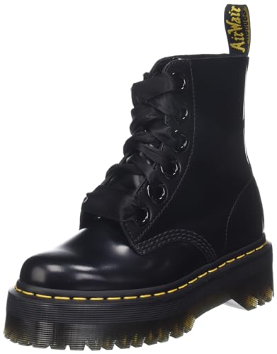 Dr. Martens Molly Quad Retro Black Buttero UK 7 (US Women's 9) M