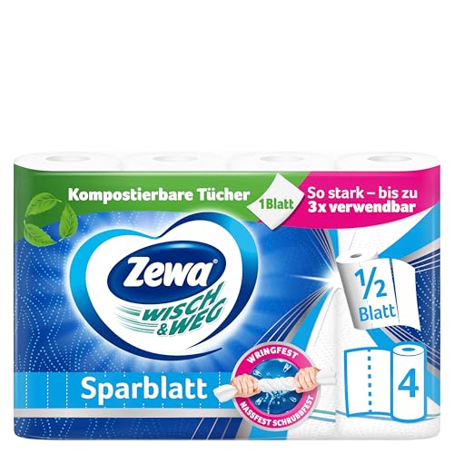 (-26%) ZEWA Wisch&Weg Sparblatt 4x74