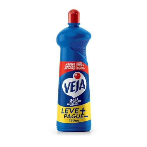 Limpador Multiuso ​Veja Gold Original 750ml Embalagem Econômica