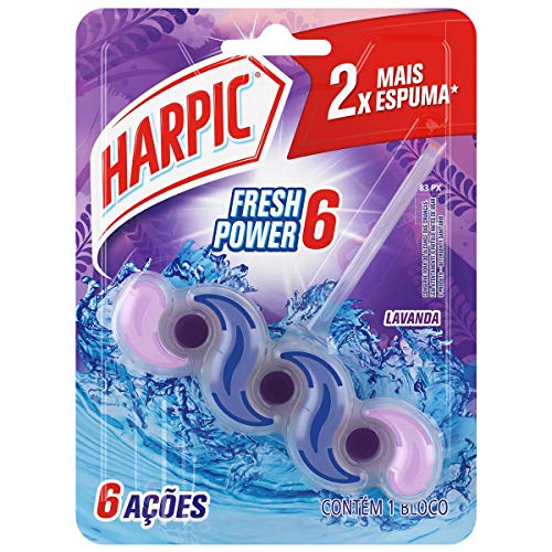 Harpic Fresh Power 6 Desodorizador Sanitário Lavanda