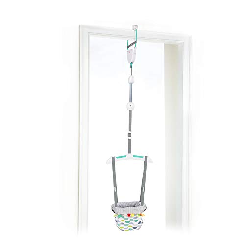 Bright Starts Playful Parade Door Jumper for Baby 6 Months 26 lb Max