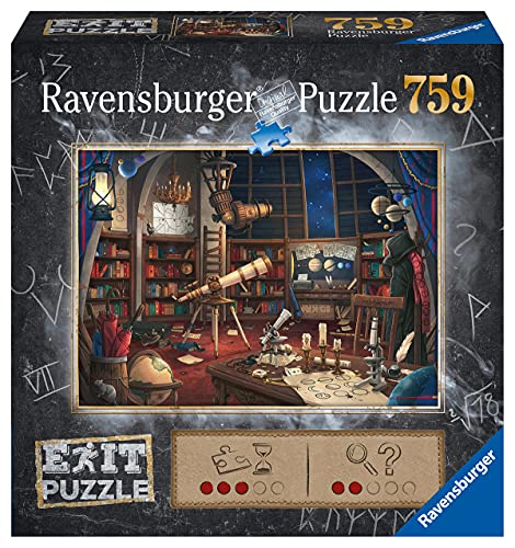 Ravensburger Exit Puzzle – Space Observatory 759Pc Mystery Jigsaw Puzzle