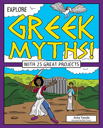 Explore Greek Myths! book cover