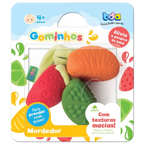Toyster - Gominhos - Mordedor com Tecido - BDA