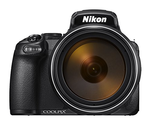 NIkon COOLPIX P1000 Superzoom Digital Camera | 125x Optical Zoom with Image Stabilization 16 MP 4K Ultra HD Video Wi-Fi Connectivity RAW Format and Rotating LCD Screen (Black)