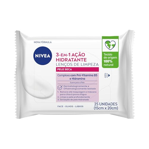 Lenço Umedecido Limpeza Visage Nivea
