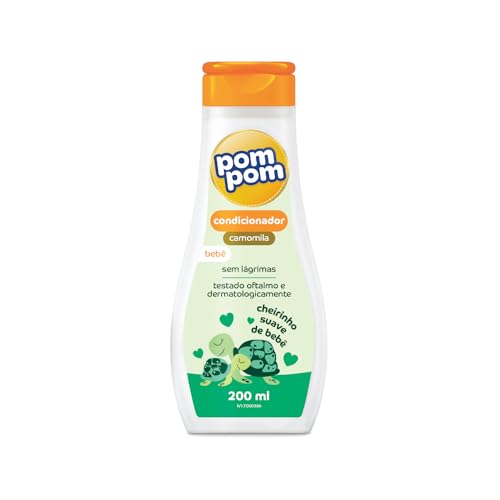 Condicionador Pom Pom Camomila 200ml | Fórmula enriquecida com camomila que auxilia a realçar naturalmente o brilho dos ...