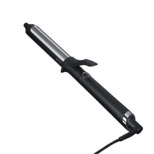 ghd Curve Classic Curl Iron - 1” Ceramic Curling Iron for Long-Lasting Defined Curls, 365ºF Safe Heat Technology, Cool Tip, Spring Clamp and Auto Sleep Mode - Black