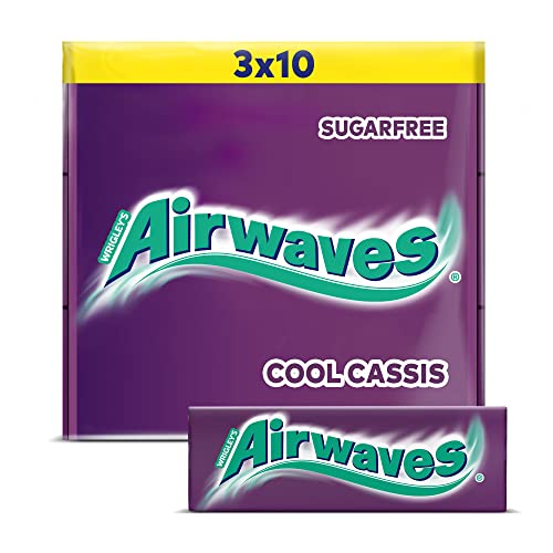 (-17%) Airwaves Cool Cassis Kaugummi zuckerfrei, frischer Atem, 20x3x10 Dragees