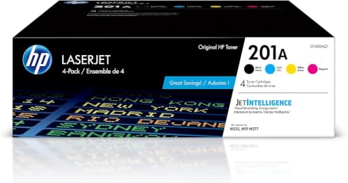 HP 201A Black, Cyan, Mag...